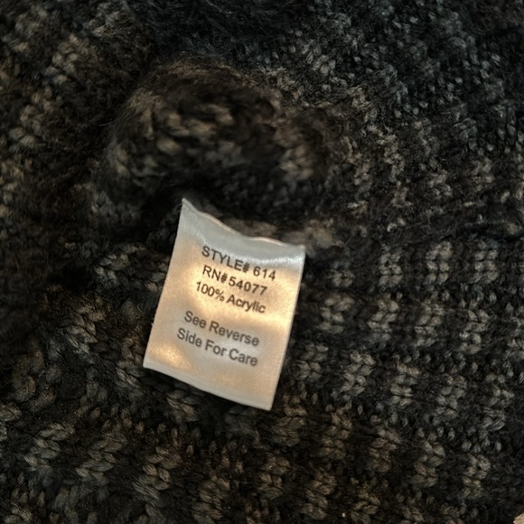 Cabi Black & Grey Whispy Crop Cardigan Sweater Size XS - Picture 8 of 9